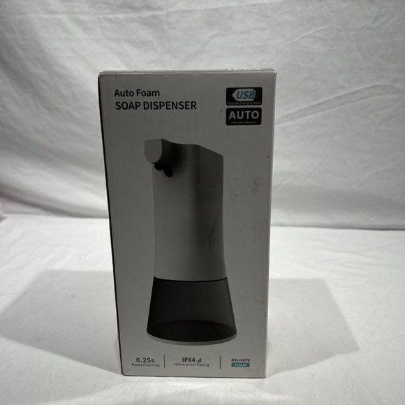 Open Box Auto Foam Soap Dispenser White IPX4 0.25s Rapid Foaming - Picture 1 of 5